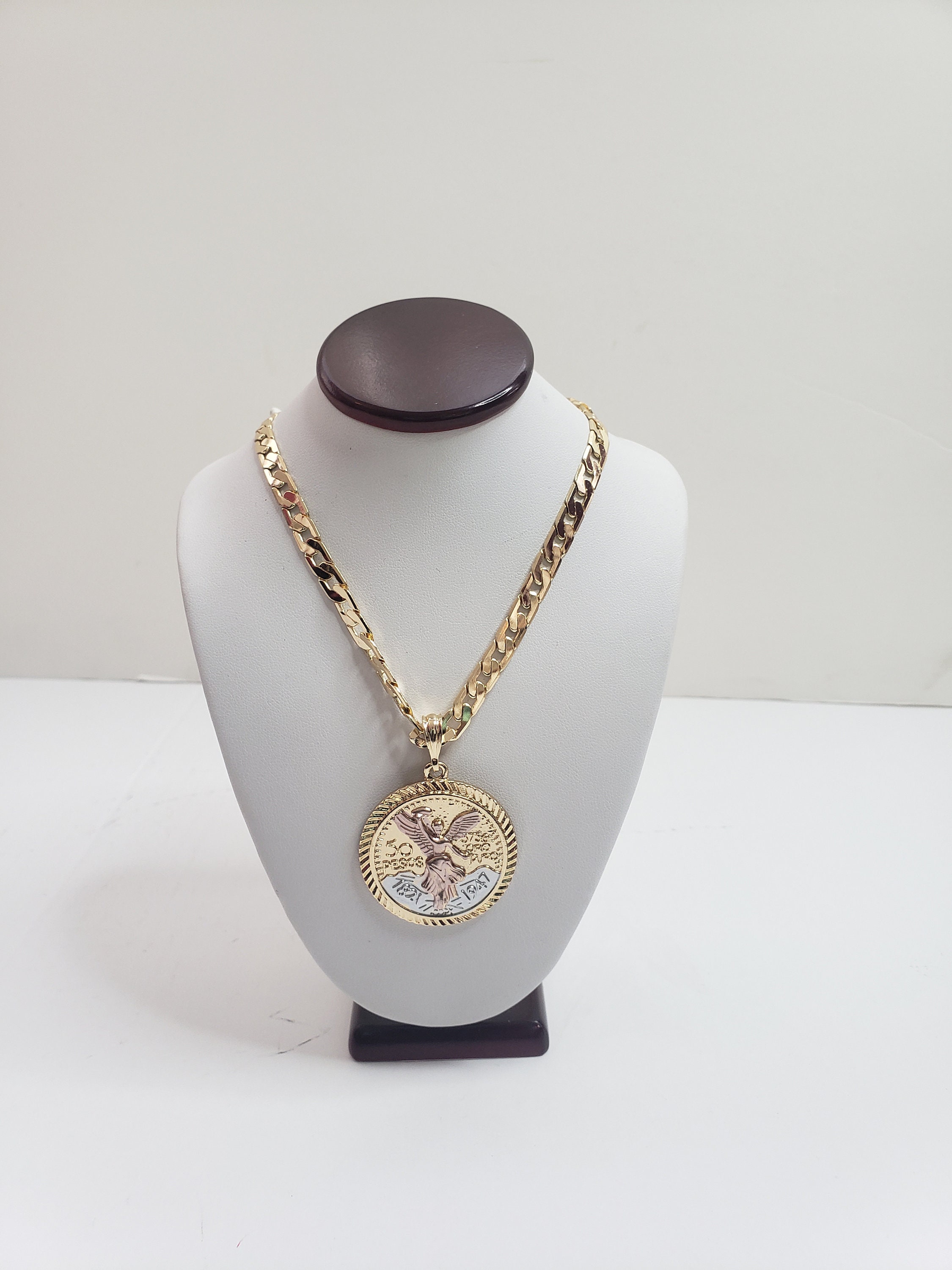 Centenario Pendant With a Gold-plated 