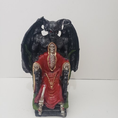 Santa Muerte Bendesida Red Devil Size 14
