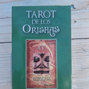 Tarot de los Orishas en Español Incluye 74 Cartas y un Manual de Uso