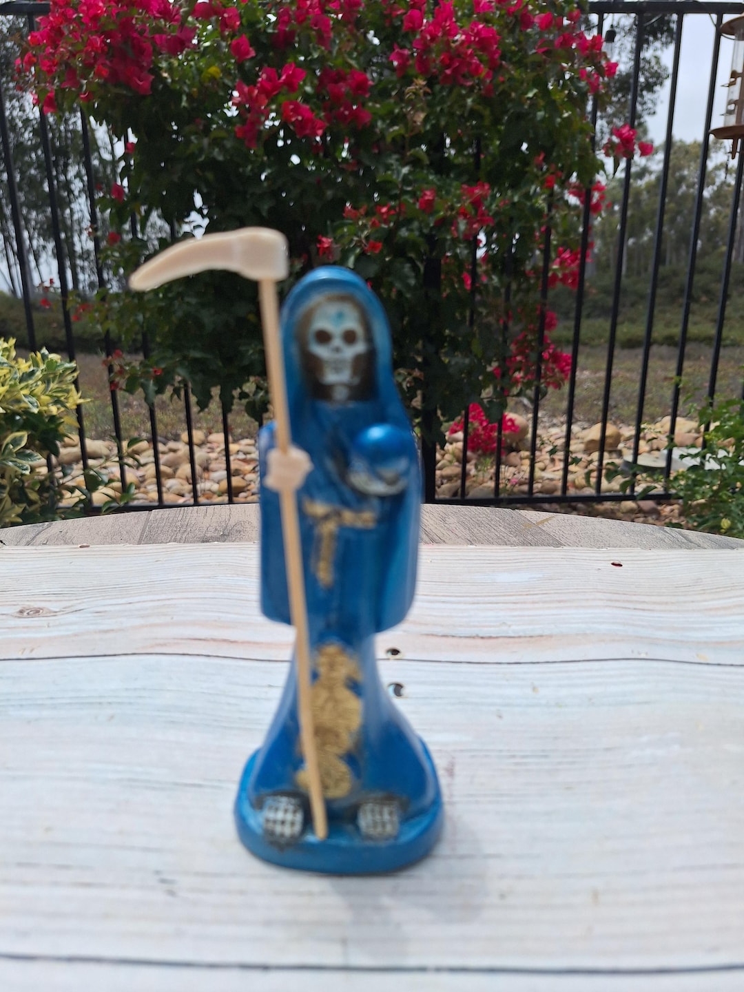 Blue Santa Muerte Statue Holy Death Grim Reaper 7 Etsy blue-santa-muerte-statue-holy-death-grim-reaper-7-etsy