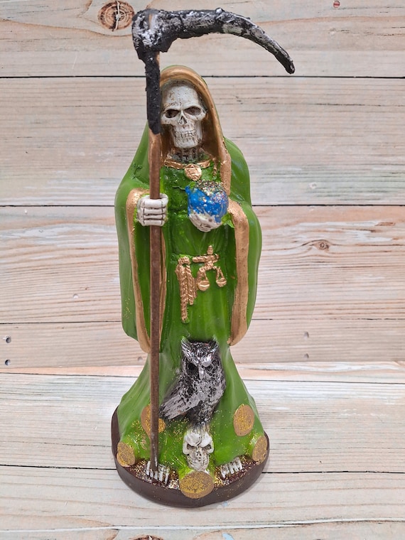 Santa Muerte Color Green 13