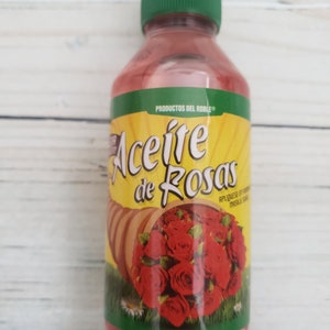 Aceite de Rosas Magia 100% Natural 120ml 4oz Rose Oil Massage image 2
