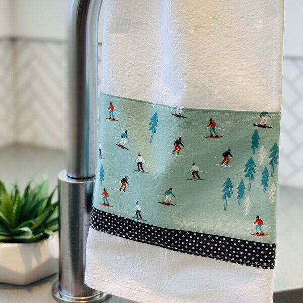 Tea Towel Fabric Etsy