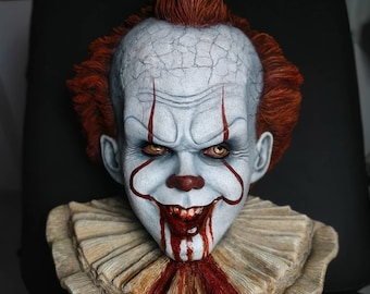 Buste Pennywise ÇA Taille Réelle - ECC - Effigie Collection Horreur