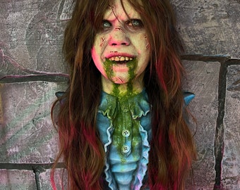 The exorcist Regan wall bust