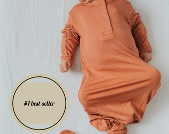 Ultra Soft Knotted Sleeper Gown