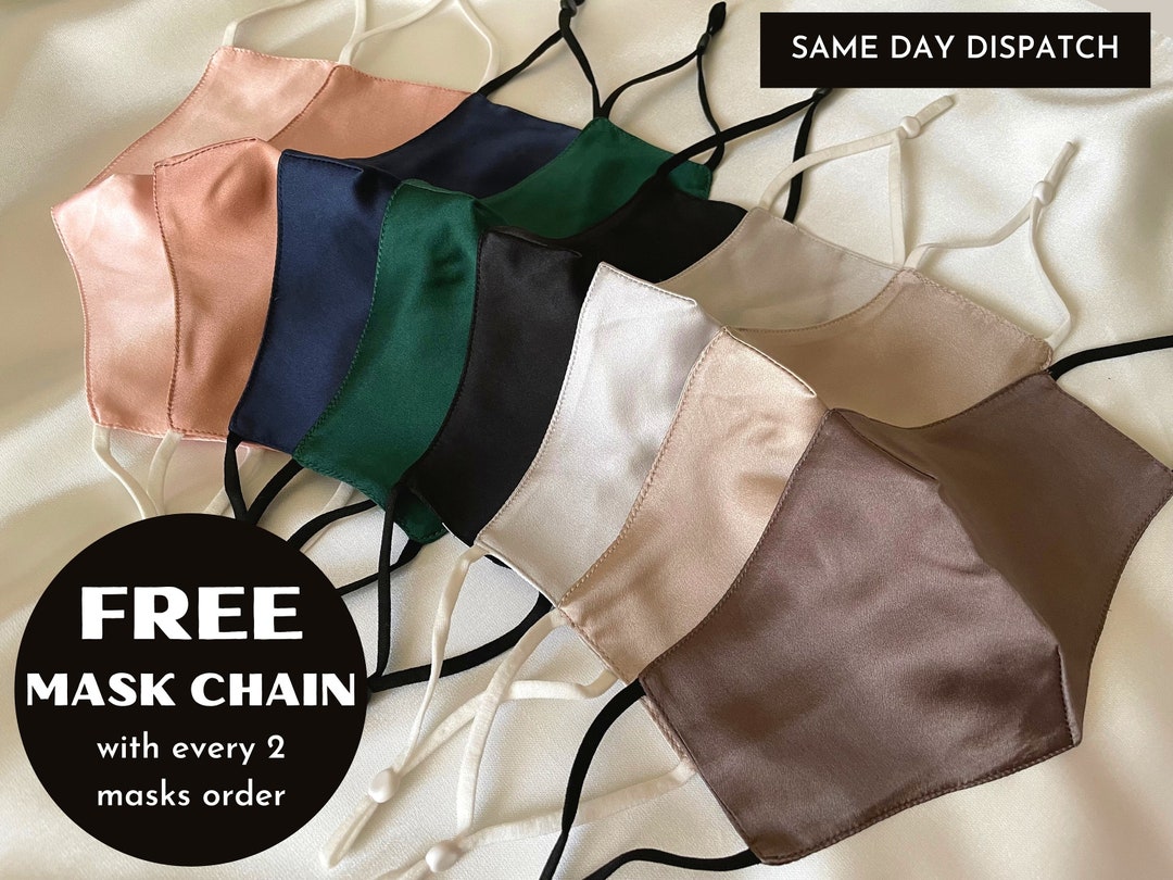 Silk Face Mask UK Ultra Soft Silk Mask Silk Face Mask Etsy