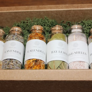Small herb, water & oil kits