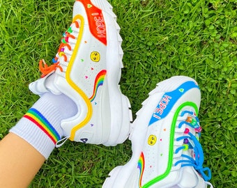 custom fila sneakers