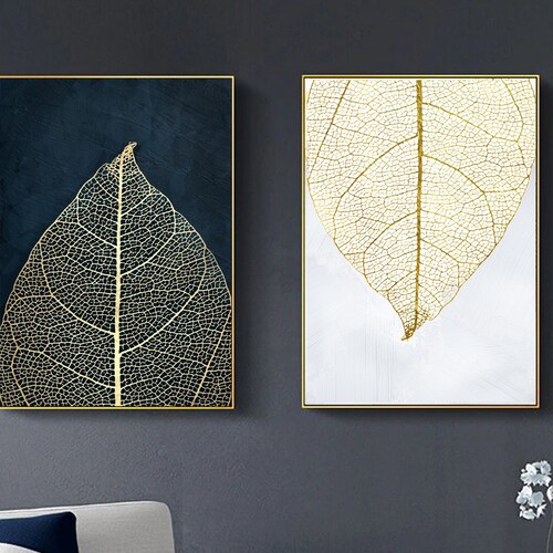 Black & Gold Wall Art Photography Print Botanical Flowers Etsy