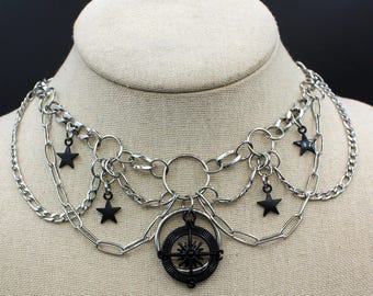 Gargantilla inspirada en el Kpop de Five Star SKZ / Acero inoxidable hipoalergénico