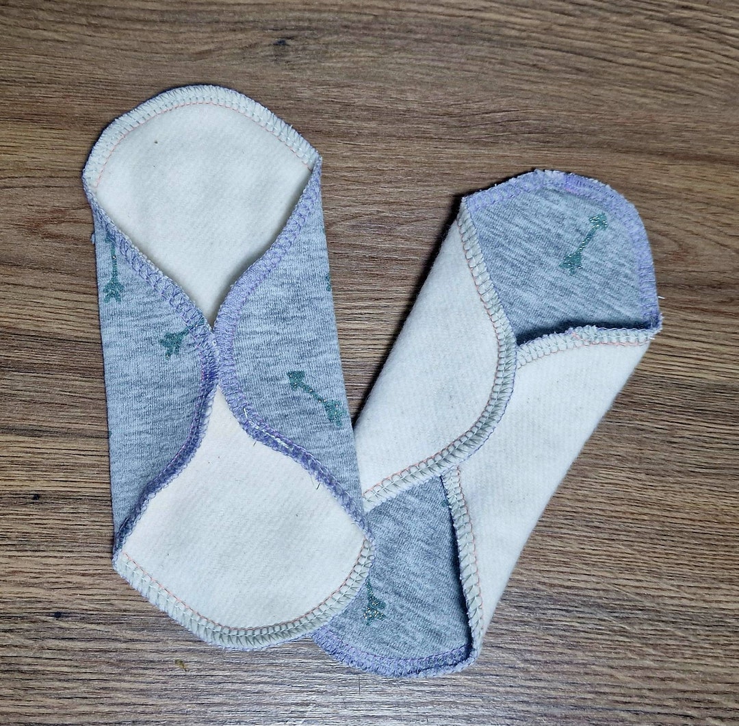 Set of 2 Panty Linersfabric Bandagesalternative Monthly Etsy UK