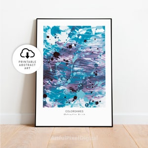 Wall Art, Abstract Art, Modern Art, Posters and Prints for a Modern Home, Home Office Art, Digital download