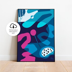 Wall Art, Abstract Art, Modern Art, Posters and Prints for a Modern Home, Home Office Art, Digital download