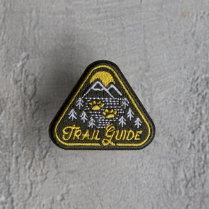 Trail Guide Patch For Dogs | Iron-on | Velcro