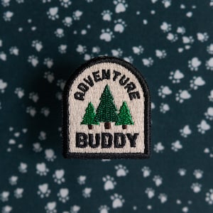 Adventure Buddy Patch For Dogs | Iron-on | Velcro