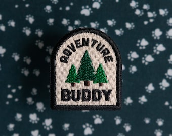 Adventure Buddy Patch For Dogs | Iron-on | Hook & Loop