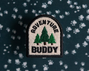 Adventure Buddy Patch For Dogs | Iron-on | Velcro