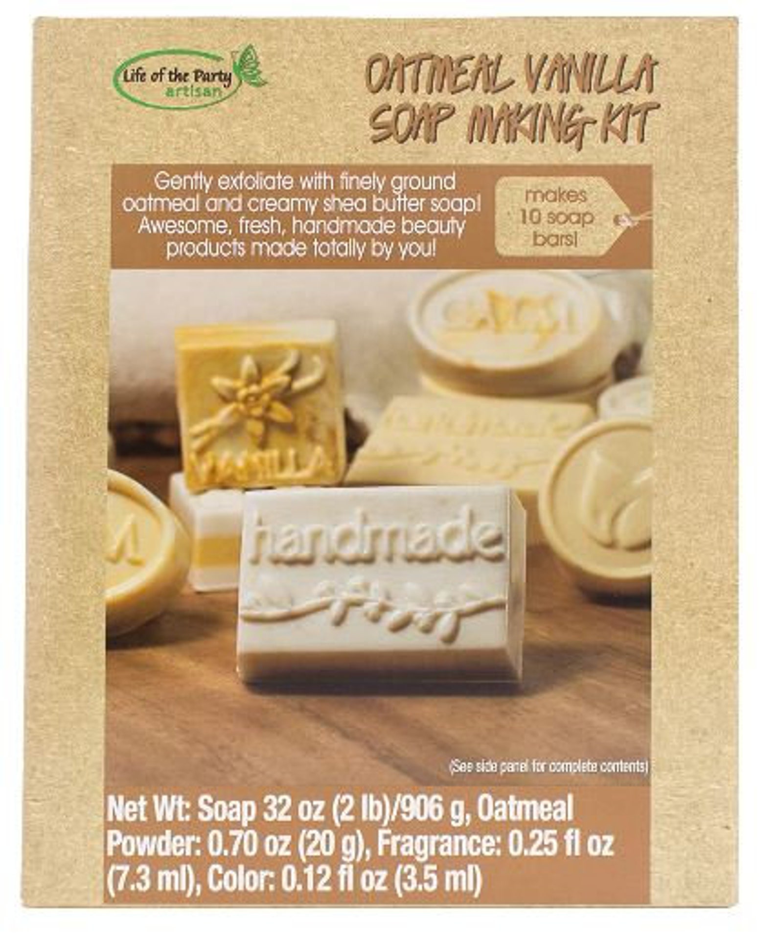 Oatmeal Vanilla Soap Making Kit /Life Of The Party Etsy