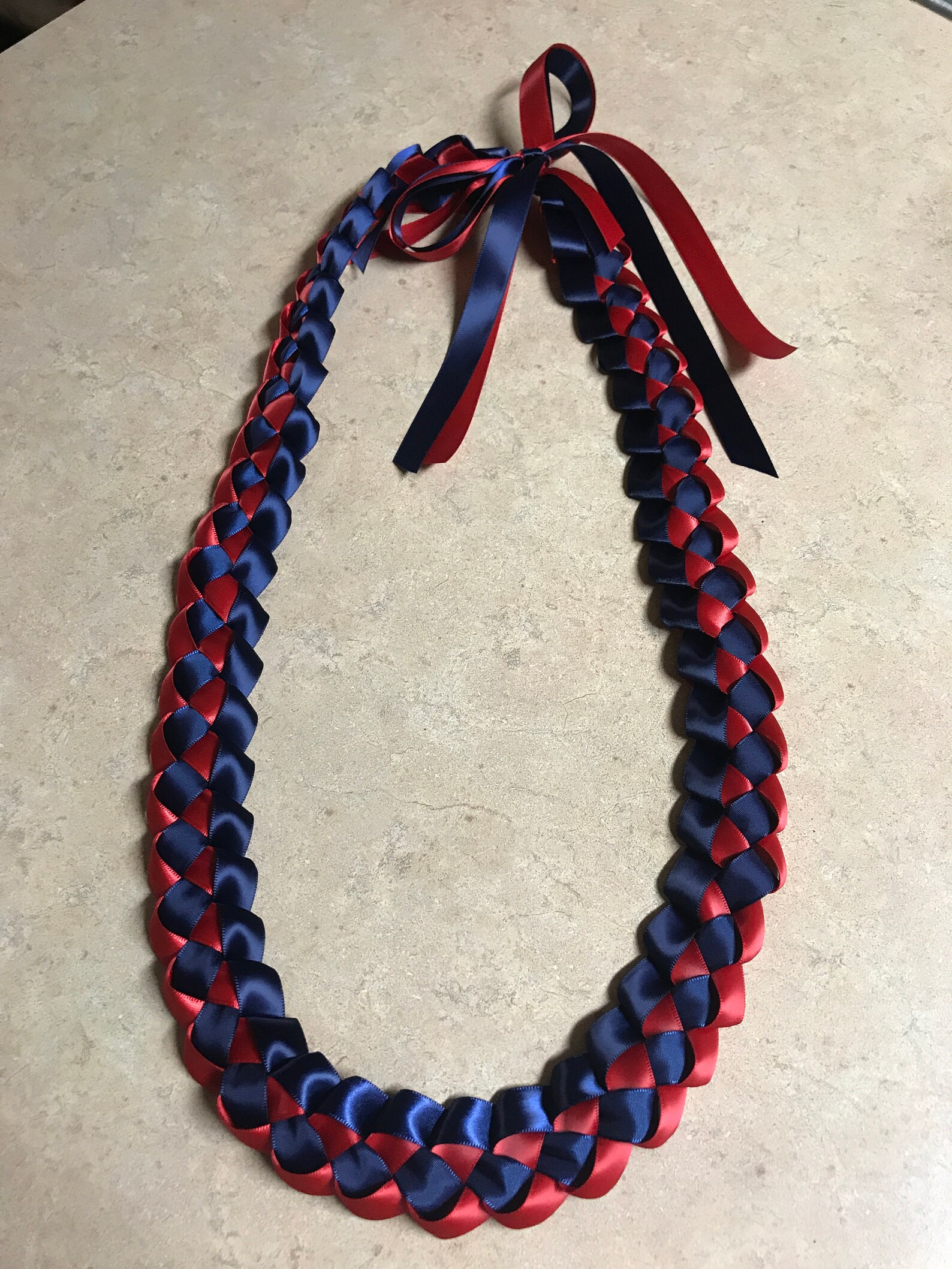 Custom Ribbon Lei Etsy