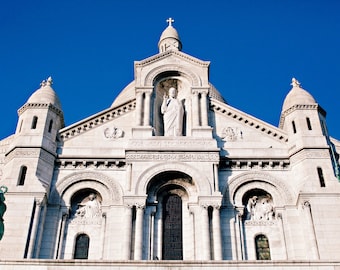 Paris photography, Sacre Coure photo, Montmartre print, Travel photo print, Fine Art Photography print, Home Decor, House Warming