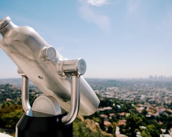 Griffith Observatory photography, Los Angeles photography, Travel photo print, Fine Art Photography print, Home Decor, House Warming