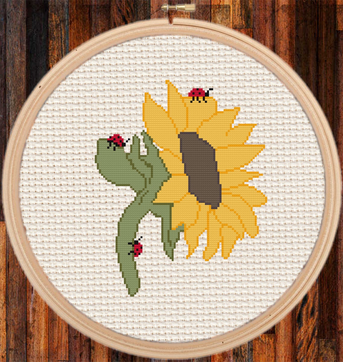 Sunflower Cross Stitch PatternPDF ONLY Etsy