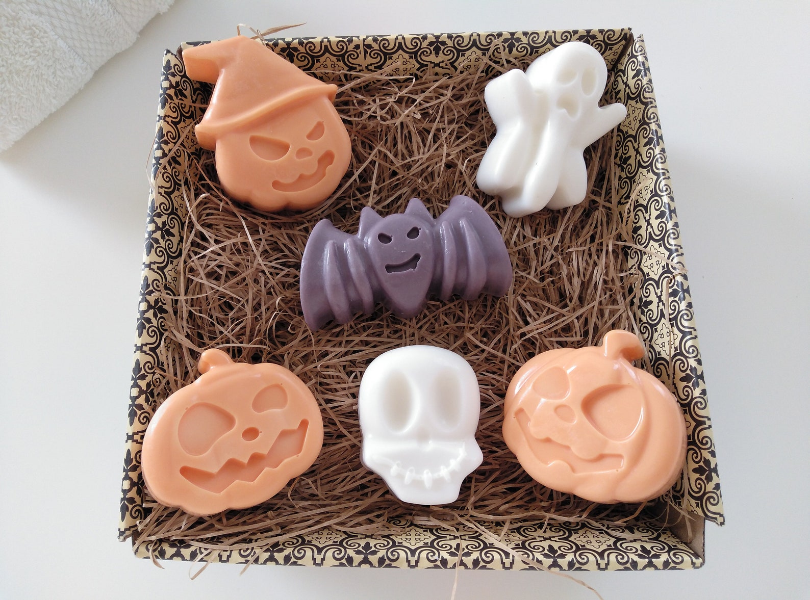 Set of Halloween Scary Soaps Halloween Party Frightening Soap Etsy