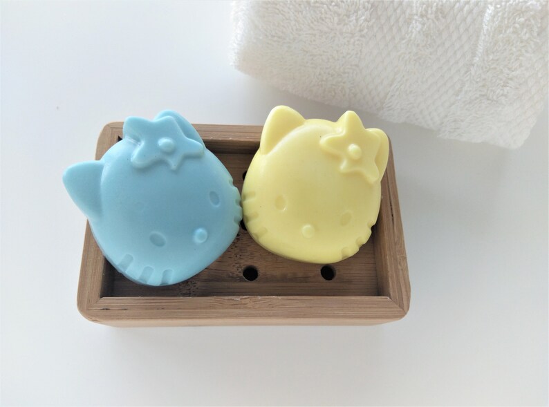 2 Hello Kitty soaps Kitty soap gift kids Baby shower soaps Etsy