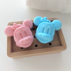Mouse soaps kids party, Children soaps gift, Birthday present kids, Baby shower soap favours, Coloured  soaps, Scented artisan soaps
