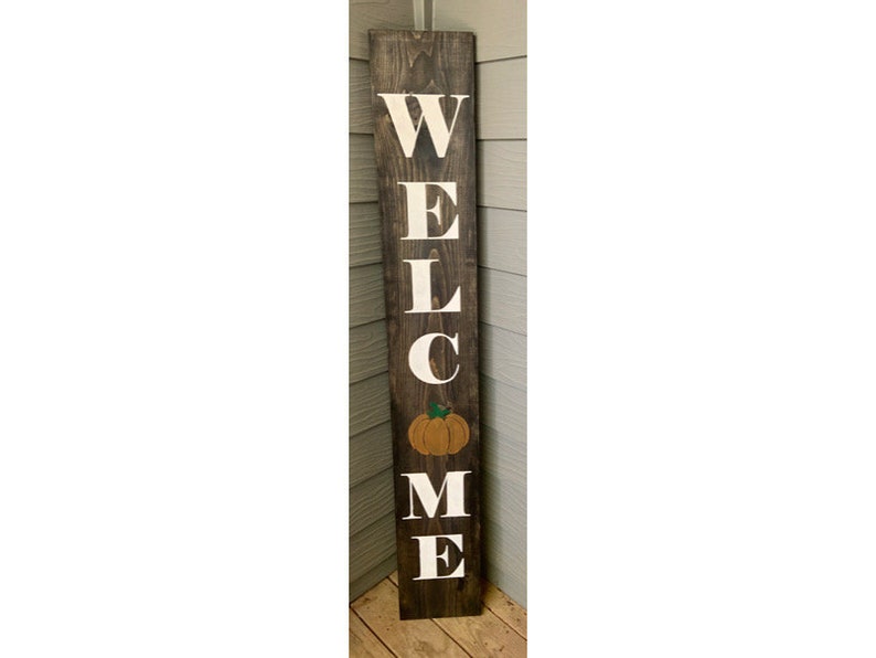 Front Porch Sign Fall Sign Sign Etsy
