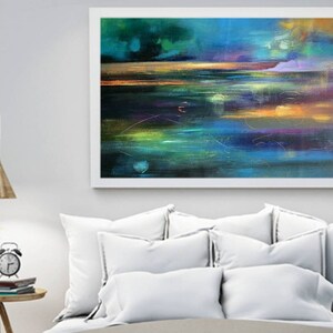 Original oil on canvas,stunning abstract
