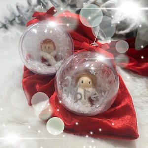 Personalised Christmas Bauble / Christmas Ornament for Christmas Tree for Children