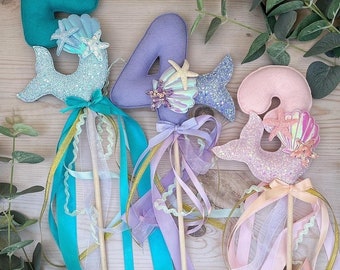 Mermaid Birthday / Little Mermaid / Mermaid party/ Mermaid theme / Birthday wand