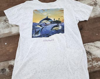 Vintage Dolphin Sleep Shirt One Size