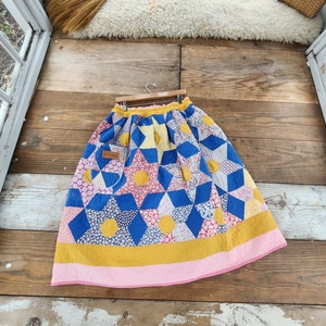 Vintage Quilted Skirt size Large