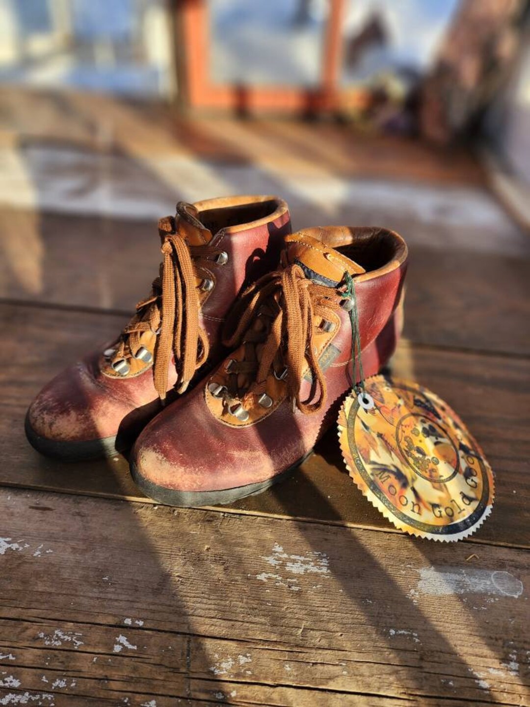 Vintage Vasque Made in Italy Leather Hiking Boots Men's Etsy