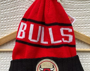 Boné de beisebol vintage Chicago Bulls com remendo