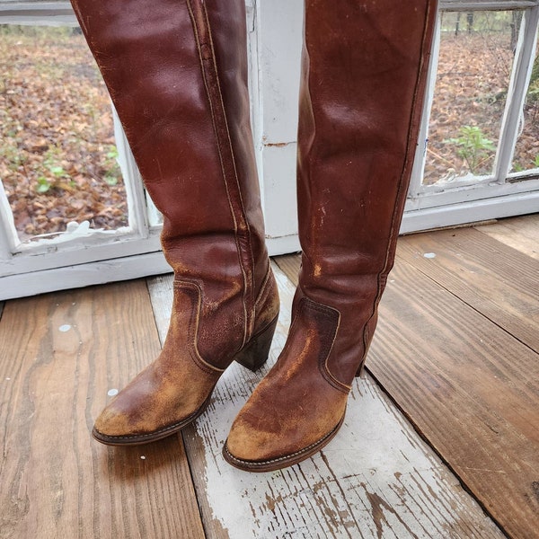 Vintage Dex Cowboy Boots size 8.5 Women's