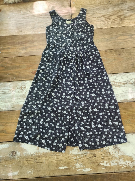 Vintage 90's S. Oliver Flower Dress size M (36) - image 1