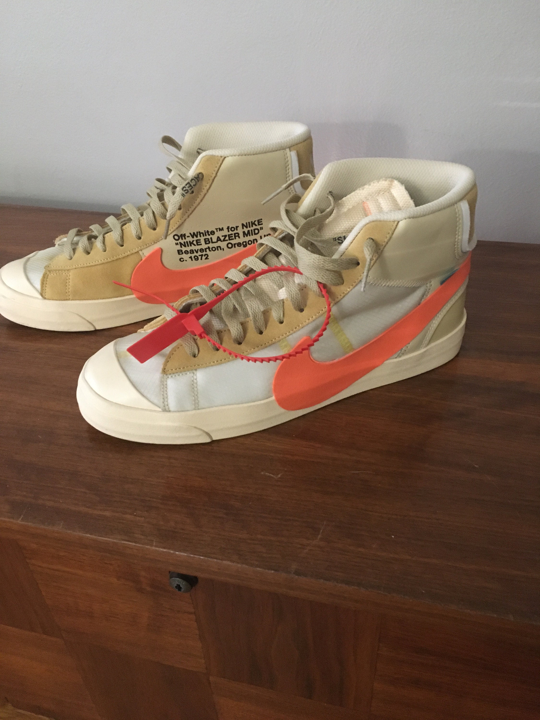 Nike Blazer Mid Off White All Hallows Eve Etsy