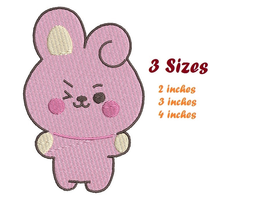 BT21 ジョングク BT21 ベイビー クッキー by BTS ジョングク 刺繍デザイン ファイル (3