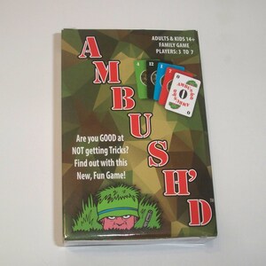 AMBUSH&#39;D - Buy this FUN and INTRIGUING Game for Family and Friends!