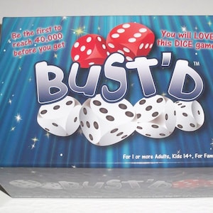 BUST&#39;D - Mom and Grandma&#39;s Favorite Game! For Players 14 to 114!