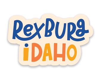 Rexburg Vinyl Sticker