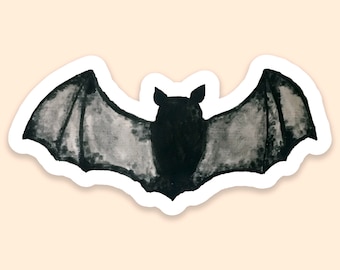 Freakin' Bats Watercolor Vinyl Sticker
