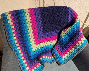 Granny square blanket (small)