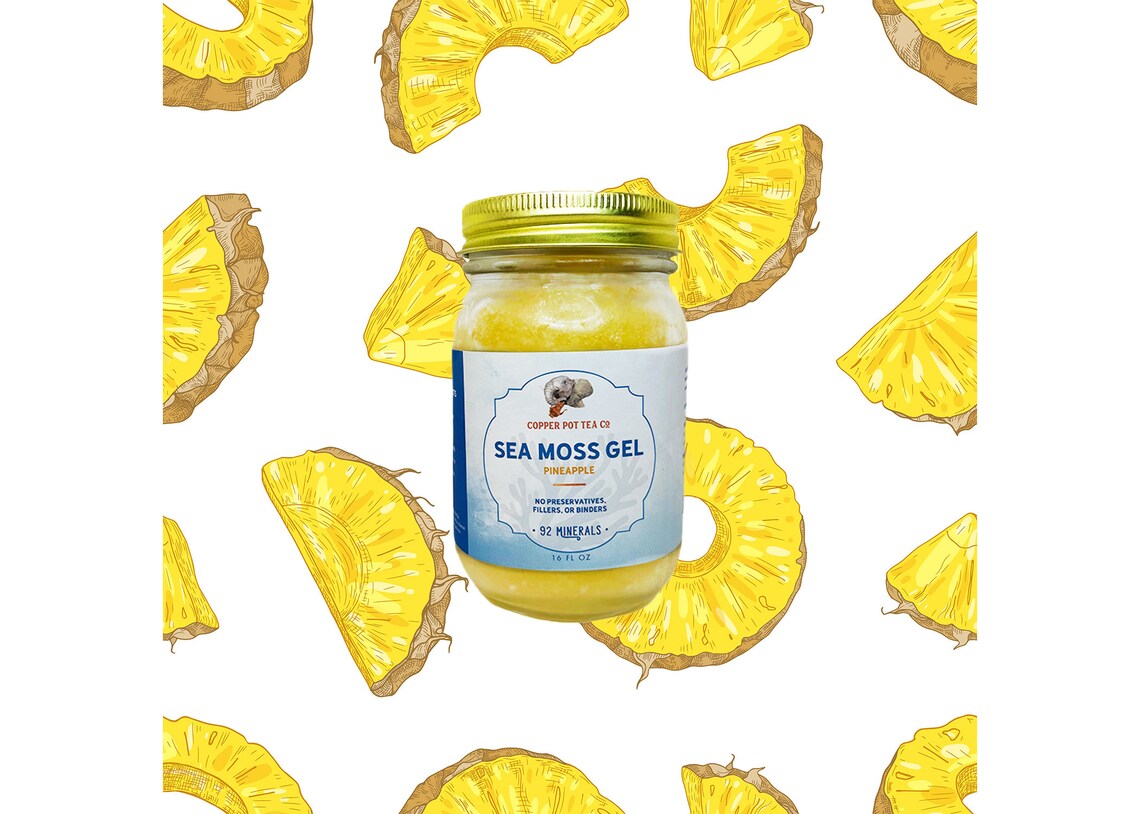 Sea Moss Gel Fruit Infused Different Flavors 16 ounces Etsy