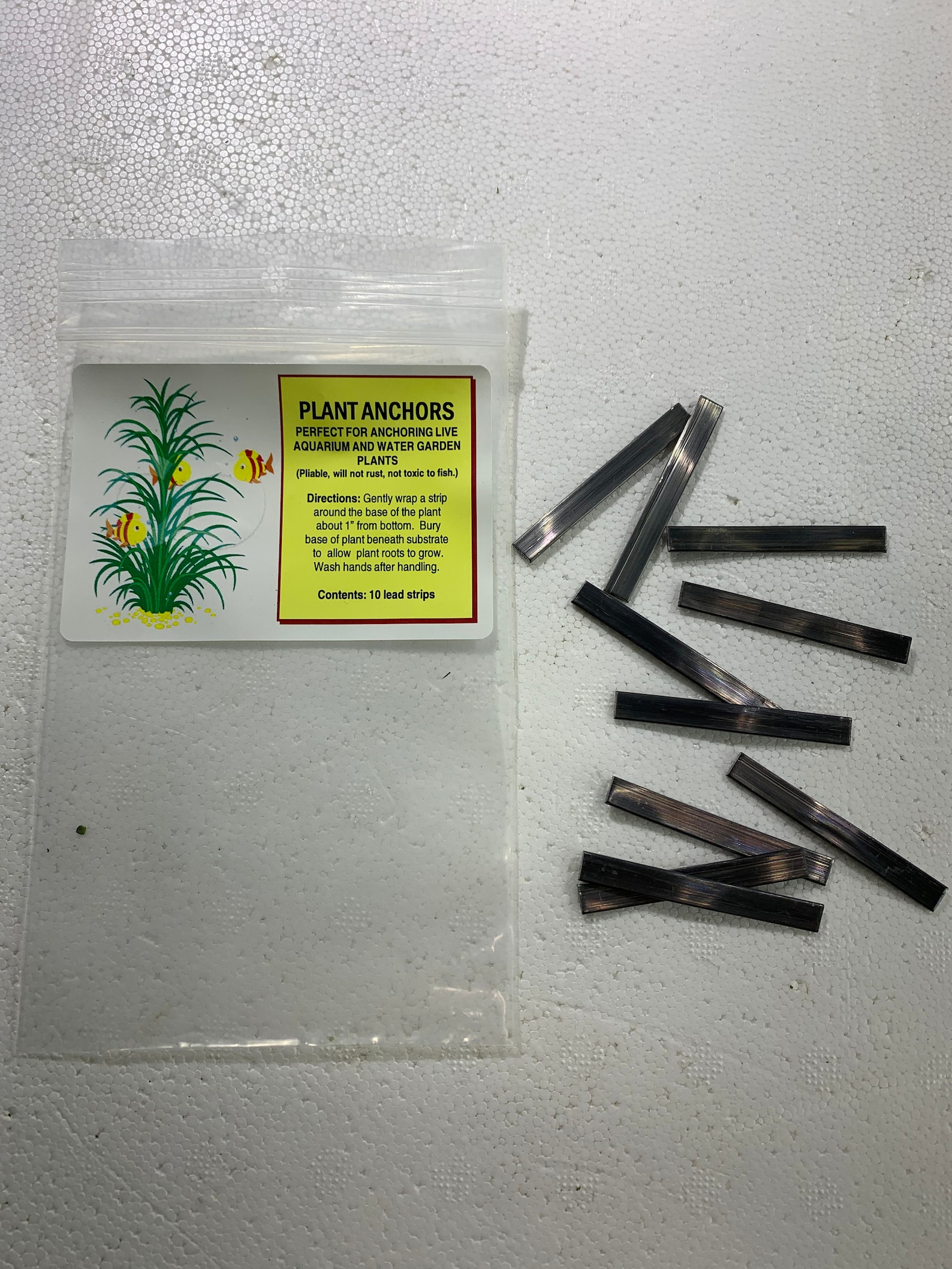 Plant Anchor Weights 10 Pieces Live Aquarium Aquatic Plants Etsy