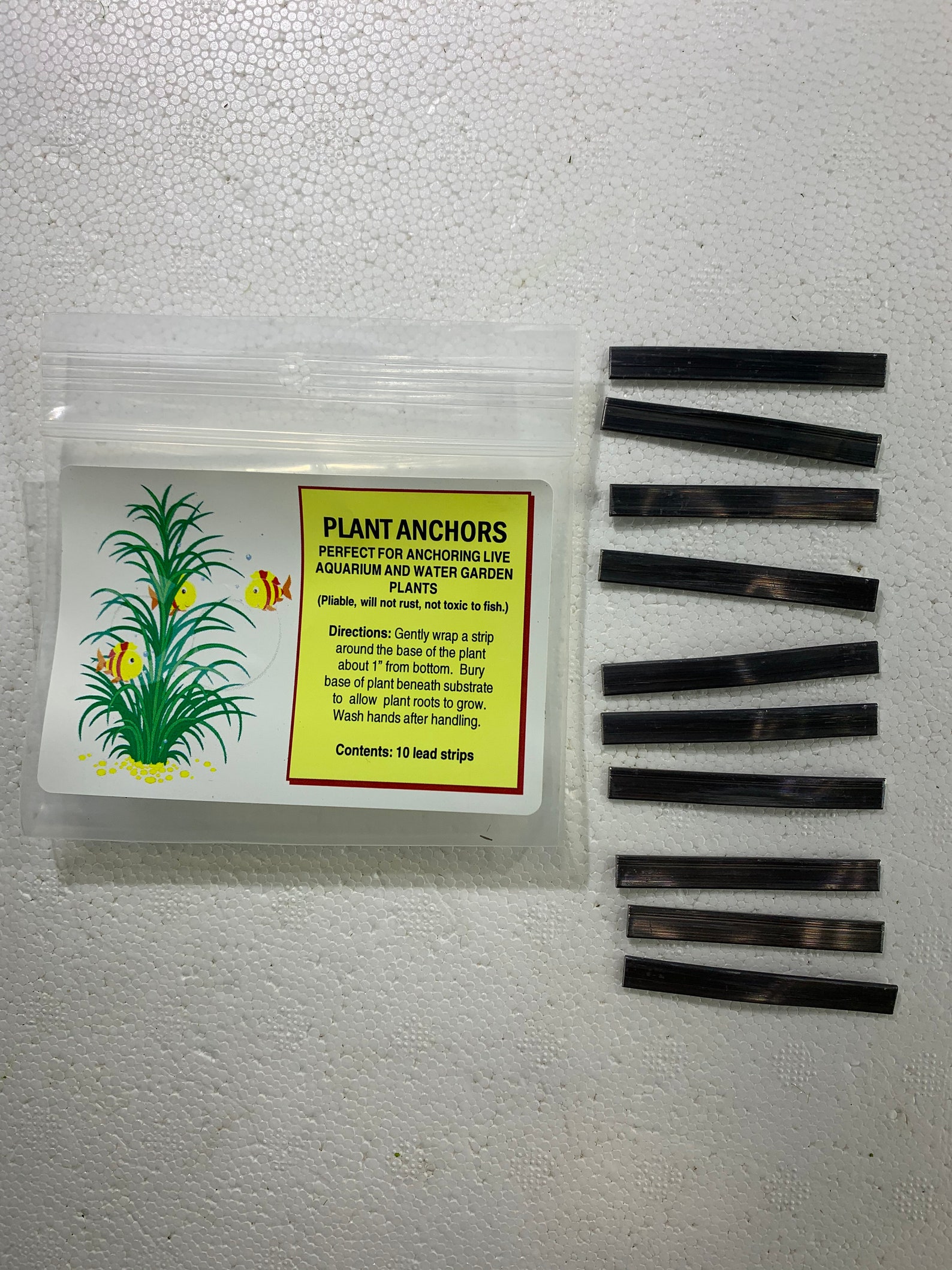 Plant Anchor Weights 10 Pieces Live Aquarium Aquatic Plants Etsy